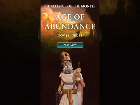 Get a closer look at Civ's first-ever CHALLENGE OF THE MONTH! 🏆