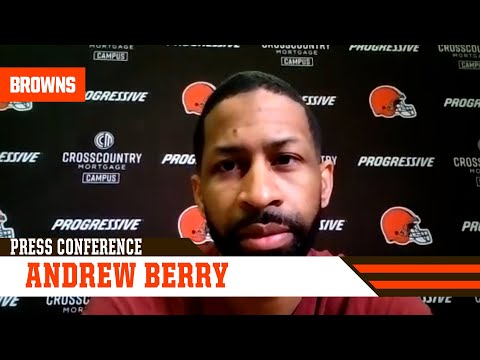 Andrew Berry: "We do believe that we have a lot of core pieces on the roster" video clip 
