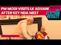 PM Modi Latest News | PM Modi Visits LK Advani After Key NDA Meet