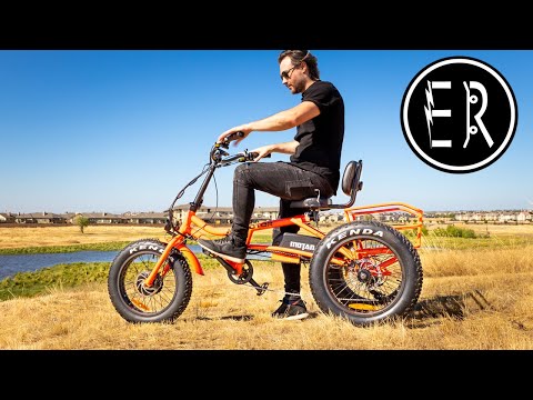 COMFY CRUISER TRIKE with TONS OF TORQUE! AddMotoR MOTAN M-360 electric bike review