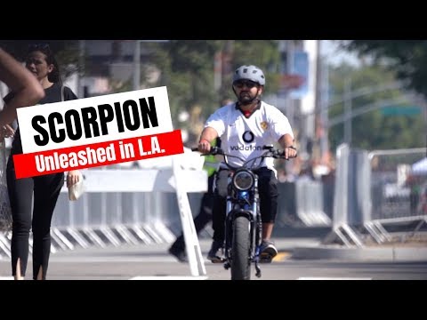 Riding the New Scorpion in L.A.