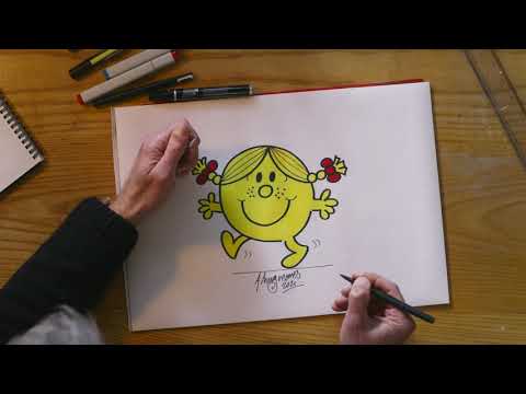 marksandspencer.com & Marks and Spencer Promo Code video: M&S | How to draw Little Miss Sunshine with Adam Hargreaves