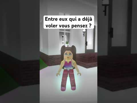 Vous pensez que c’est qui ? #roblox #brookhaven