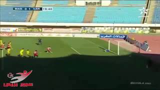 هدف شباب اطلس خنيفرة ضدد المغرب الفاسي من تسجيل أحمد السحمودي