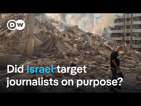 Lebanon accuses Israel of deliberately targeting journalists in strike | DW News