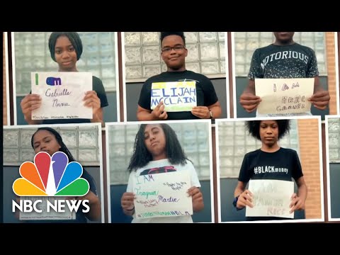 Ohio Teens Use Letters To Advocate Against Police Brutality | NBC Nightly News