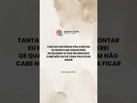 São mais de #milhistorias de um amor que não falha! 🍃♥️#andreefelipe #milhistorias