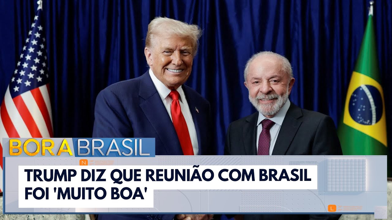 Trump parabeniza Lula pelos 80 anos e diz que reunião com Brasil foi ‘muito boa’ | Bora Brasil