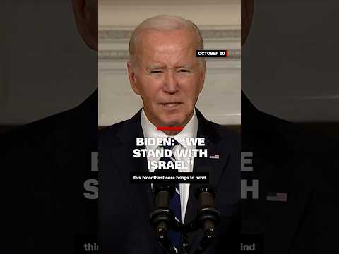 Biden: 'We stand with Israel'