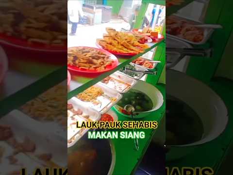 LAUK-PAUK HABIS MAKAN SIANG MASIH LUMAYAN BANYAK.