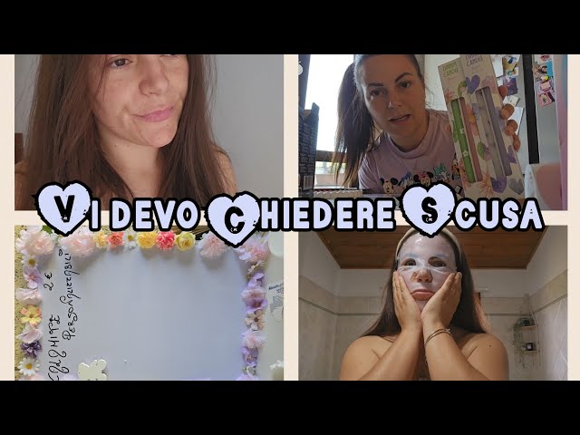 VI DEVO CHIEDERE SCUSA/proviamo insieme una maschera anti age/qualche acquisto da Action