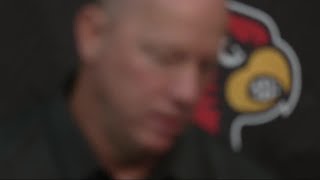 Louisville football coach Jeff Brohm, players preview opening game against EKU