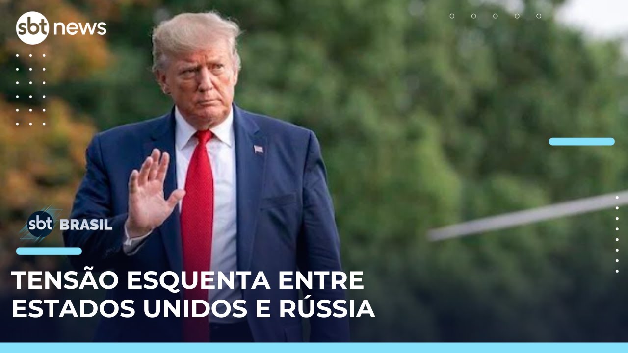 Trump aumenta tom das críticas contra Putin e diz estudar novas sanções à Rússia | SBTBrasil