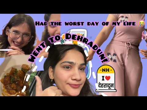 Dehradun Diaries: Caught UTI, Lost My Charger, Found Chaos !😭😭
