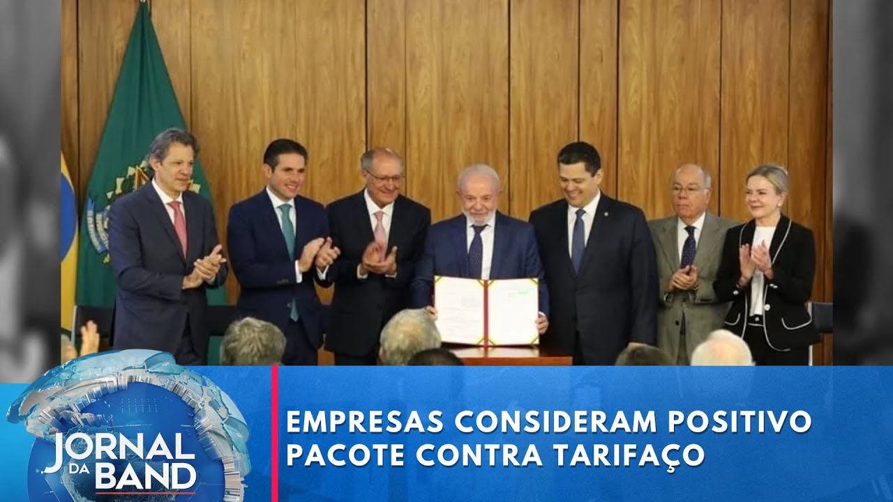 Empresas consideram positivo o pacote do governo contra o tarifaço