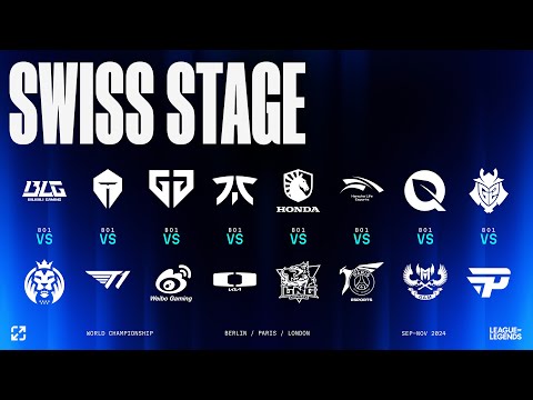 Worlds 2024 | SWISS STAGE DAY 1