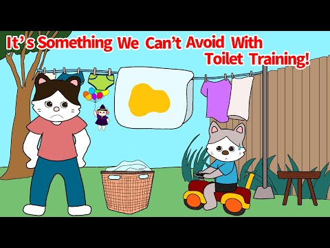 Picture Book Anime Read Aloud:It's something we can't avoid with toilet training!