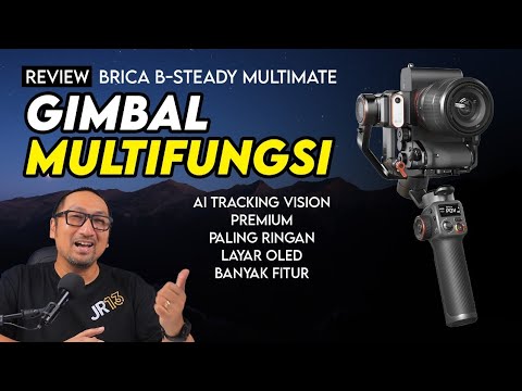 Gimbal Mirrorless Multifungsi + AI Tracking: REVIEW Brica B Steady Multimate