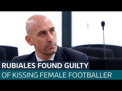 Luis Rubiales found guilty of kissing footballer without consent | ITV News