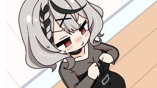 Sakamata's dress turns into string cheese after wearing it【Hololive An