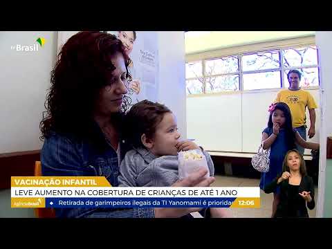DF | Cobertura vacinal de crianças de até 1 ano tem leve aumento