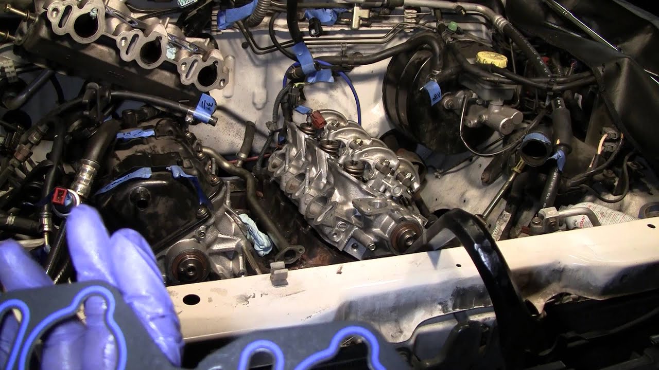 2002 Nissan blown head gasket #6