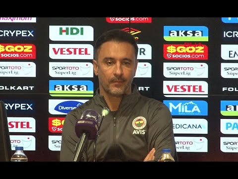 Fenerbahçe Teknik Direktörü Vitor Perreira’dan Göztepe Maçı Sonrası Açıklama