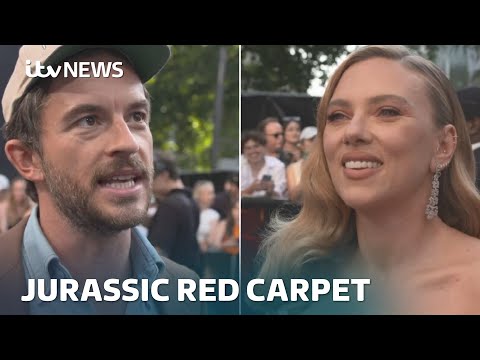 Jurassic World is back on the big screen, starring Scarlett Johansson and Jonathan Bailey | ITV News