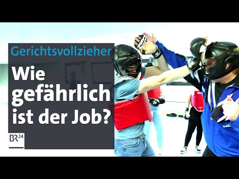 Schutzwesten & Pfefferspray: Gerichtsvollzieher bei der Arbeit | Die Story | Kontrovers | BR24