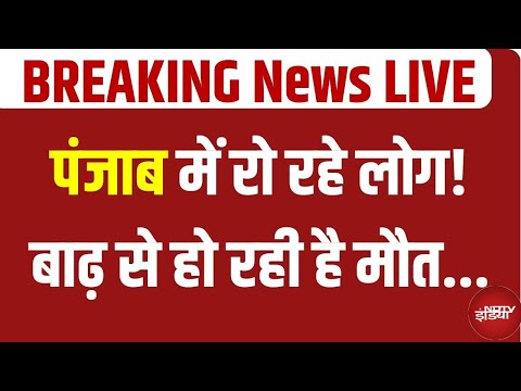 Punjab Flood Alert LIVE:पंजाब में बाढ़ से मचा हाहाकार,  30 से ज्यादा लोगों की मौत | Rain News