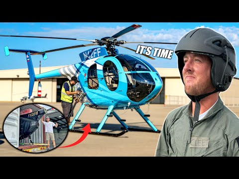 Restored Venezuelan Helicopter: Epic Flight from Kentucky to Florida