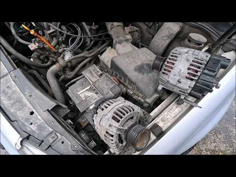 Trzy Alternatory/ Każdy Hałasuje Tak Samo/ Dłubanie przy Golfie 1,6 z 1999r