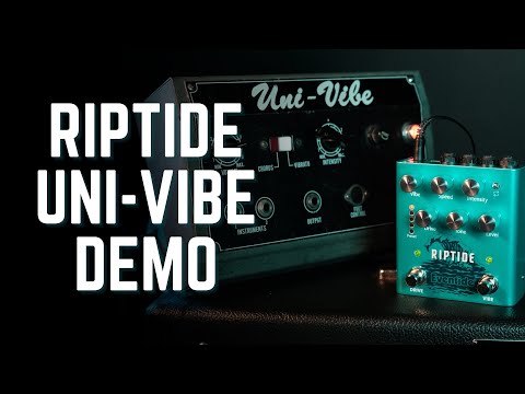 Eventide Riptide Pedal: Uni-Vibe Demo