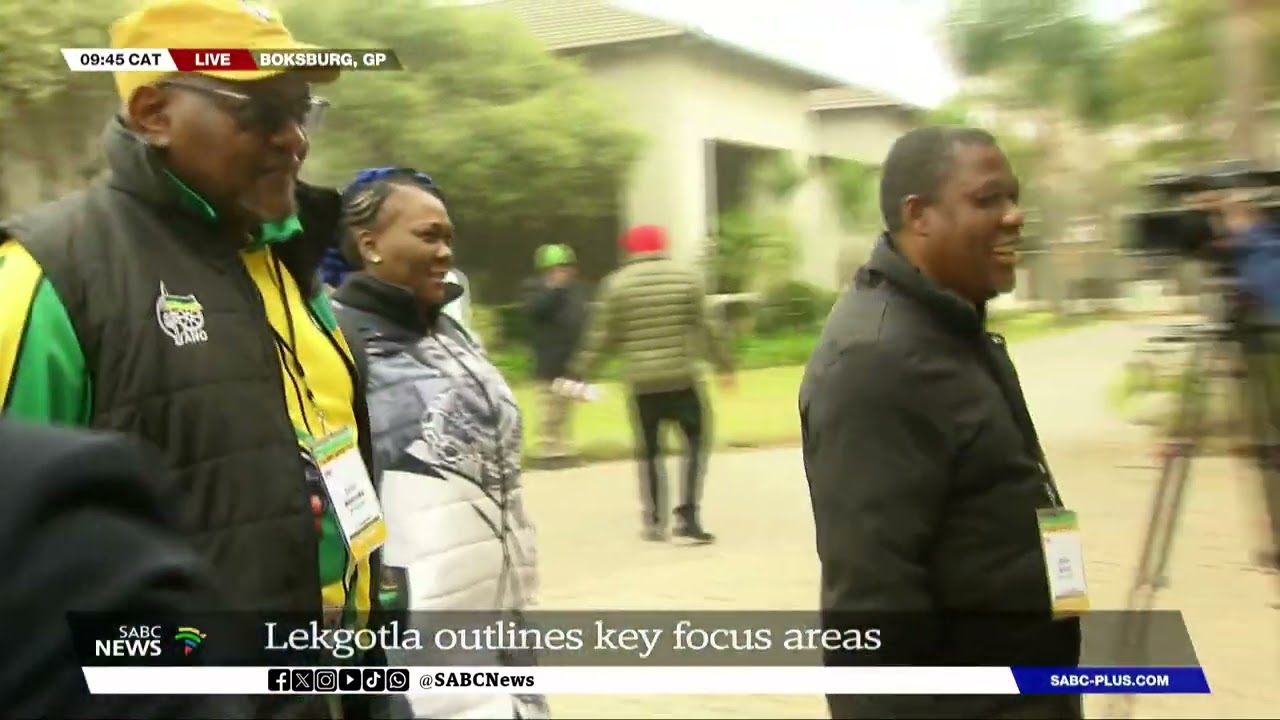 ANC NEC I Party to brief media on key focus areas such as crime, local govt as Lekgotla wraps up