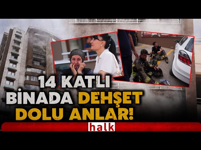 Keçiören'deki bir binada yangın çıktı mahsur kalanlar itfaiye ekipleri tarafından kurtarılıyor!