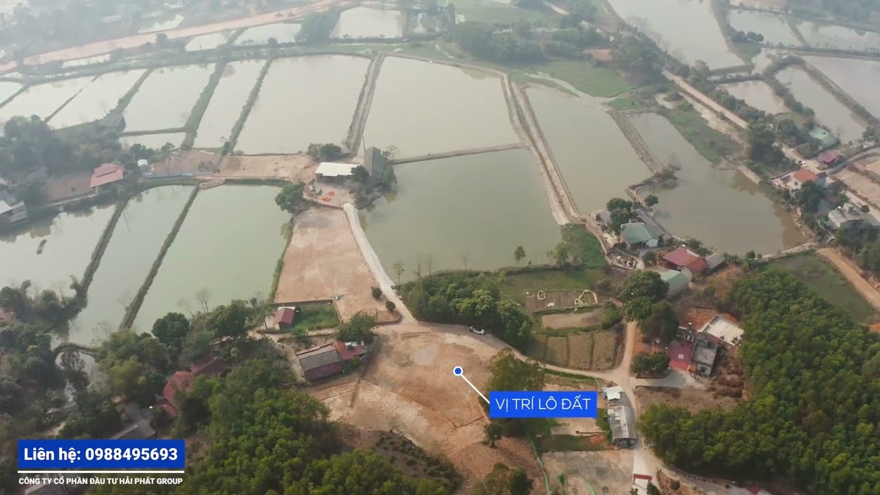 Bán 6 ô đất khu 8 xã Hà Thạch gần khu quy hoạch giai đoạn 3 khu công nghiệp Phú Hà LH: 09884956931 video