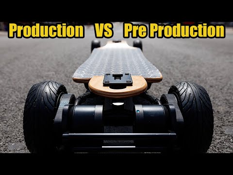 Production M5 Electric skateboard vs Pre Production - Here's what we upgraded and changed