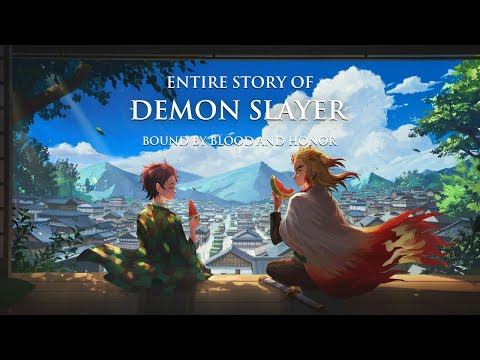 The ENTIRE Story of Demon Slayer | Fall Asleep to Peaceful Hashira Tales & Ambience