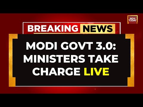 LIVE: Modi Mantris' 1st Day In Office | NDA Partners Assume Office As Ministers  | S Jaishankar News