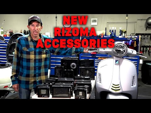 New Rizoma Accessories for 2023 & Newer Vespa GTS 300 HPE2