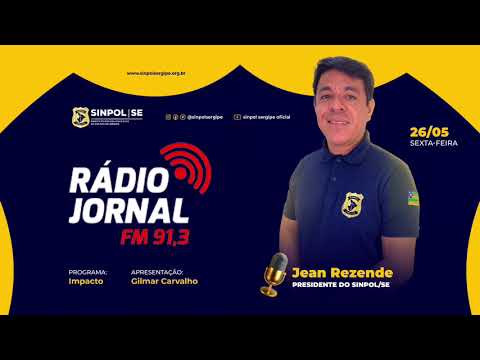 Presidente do Sinpol/SE concede entrevista a Gilmar Carvalho na Rádio Jornal FM