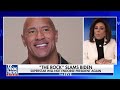 The Five: The Rock is refusing to back Biden in 2024  - 10:21 min - News - Video