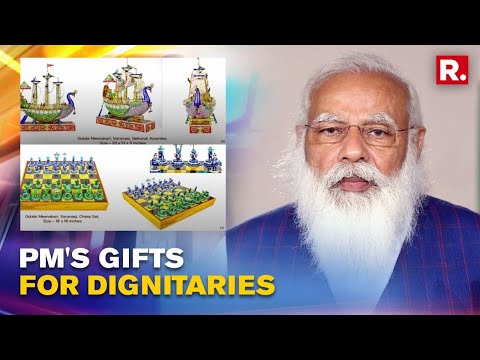 Modi presents Kamala Harris, Australian and Japanese PMs unique gifts Modi presents Kamala Harris, Australian and Japanese PMs unique gifts