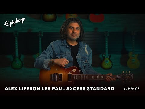 Epiphone Alex Lifeson Les Paul Axcess Standard Demo