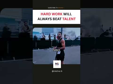 Hard Work Beats Talent Every Time 💪🔥 | The Truth Winners Live By #shorts