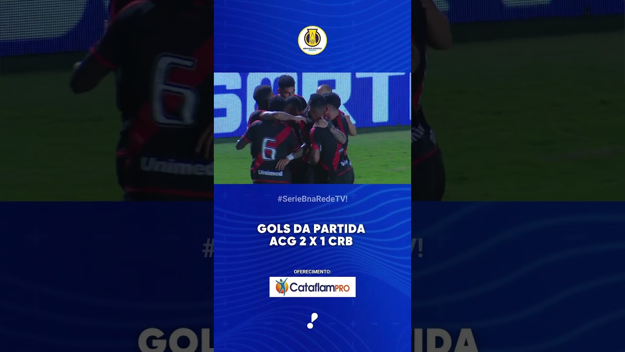 Gols da Partida Atlético GO 2 x 1 CRB   Série B 2025