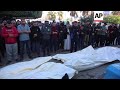 Realizan funeral de 28 palestinos que murieron durante un ataque israelí  - 01:27 min - News - Video