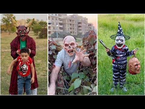 الاشباح المتنكره تترضني احترس 👻😥