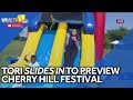 Tori slides in to preview Cherry Hill Arts and Music Waterfront Festival