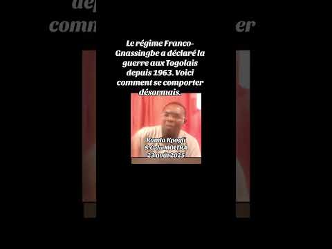 Togolais: Comment se comporter face à la tyrannie.